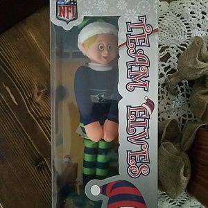 Nwt Seattle Seahawks elf on shelf